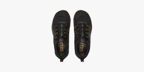 Viktos PTXF Core Tactical Trainers in black multicam feature reinforced side walls for stability